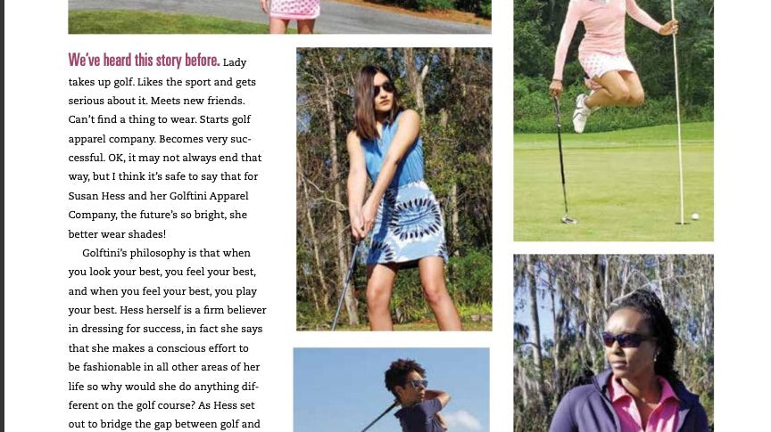 Golftini in the Spotlight: Golf Central Magazine - Golftini