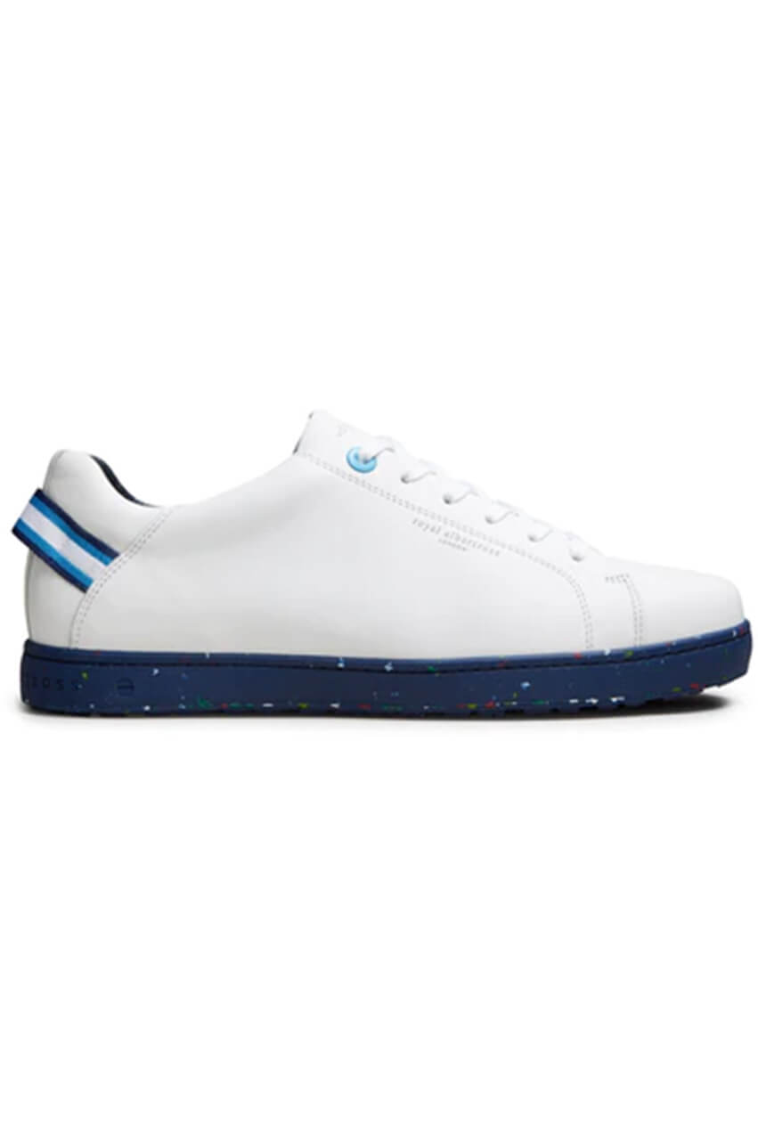 Men's Royal Albartross Golf Shoes | Finsbury White/Blue