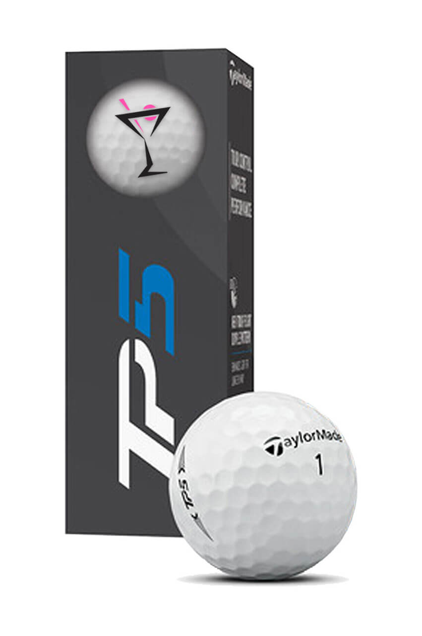 Golftini X Taylormade Golf Balls - 3 Pack