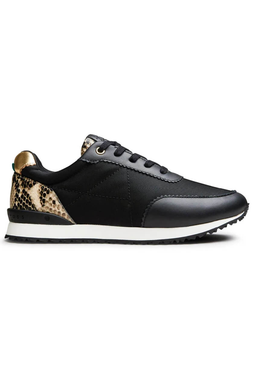 Black/Gold Sloane Lite Shoe - GolftiniGolf Shoes