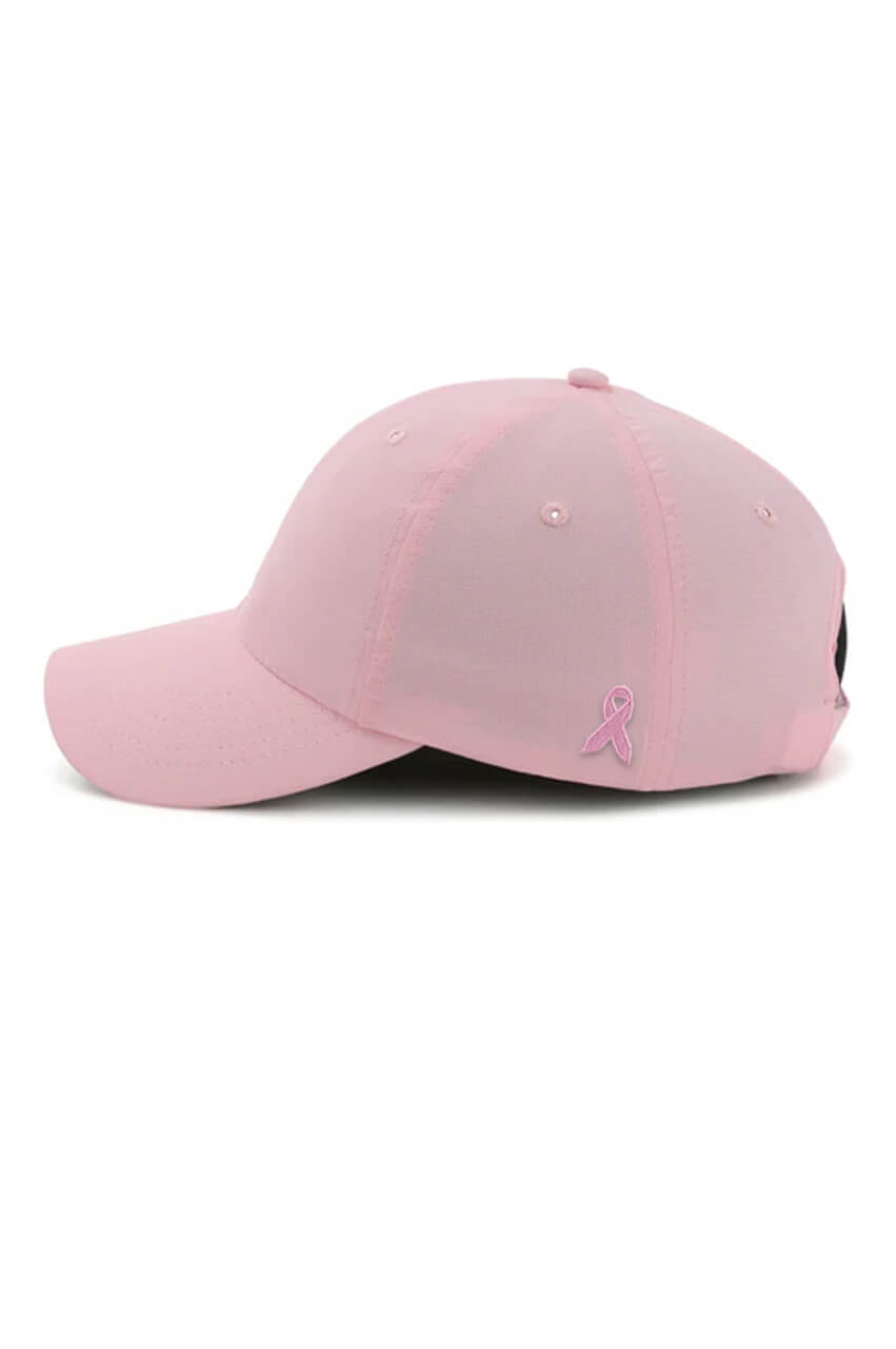 Breast Cancer Awareness Light Pink Performance Hat - GolftiniHats & Visors