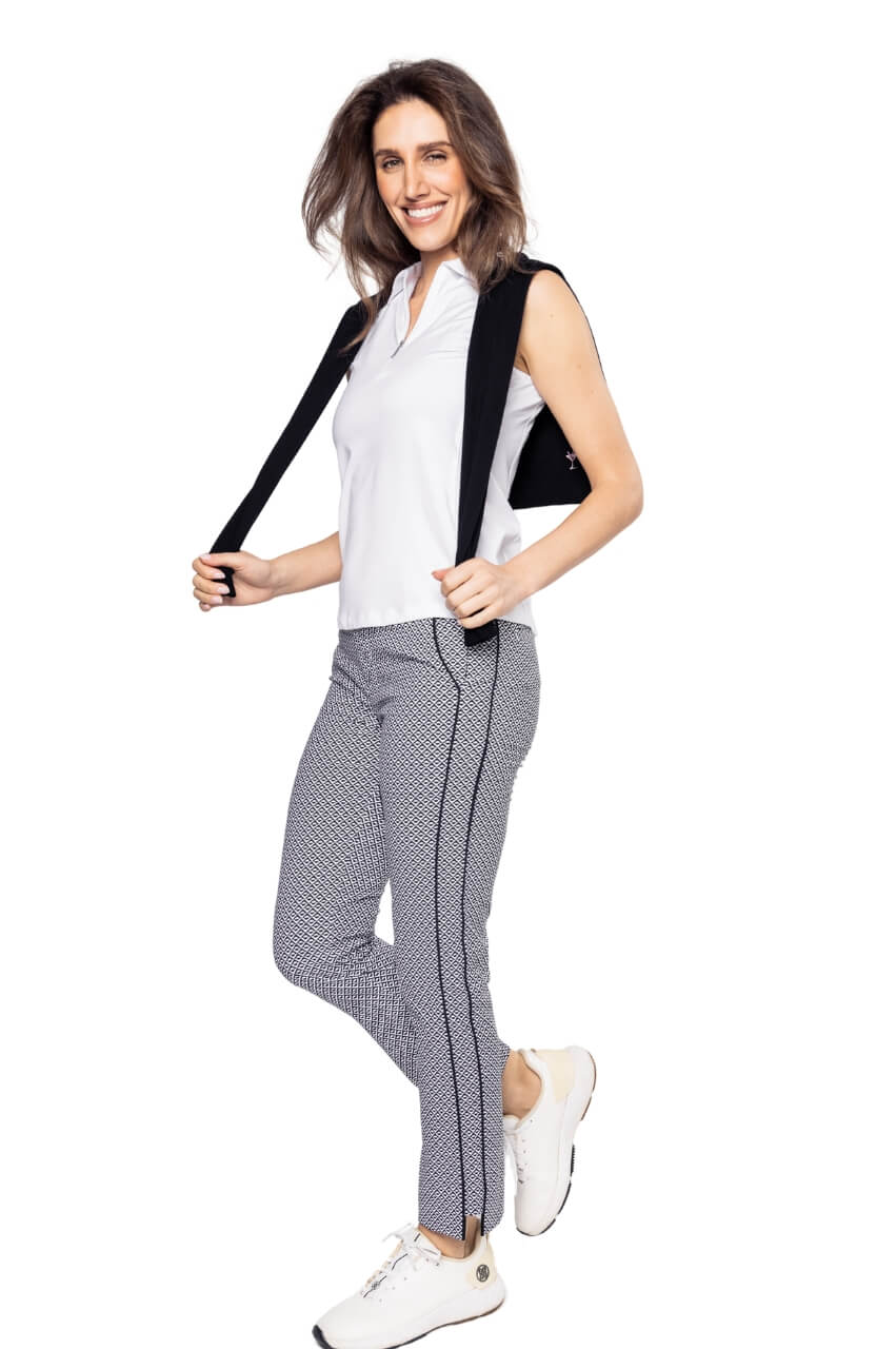 Diamonds In The Rough Stretch Ankle Pant - GolftiniPant