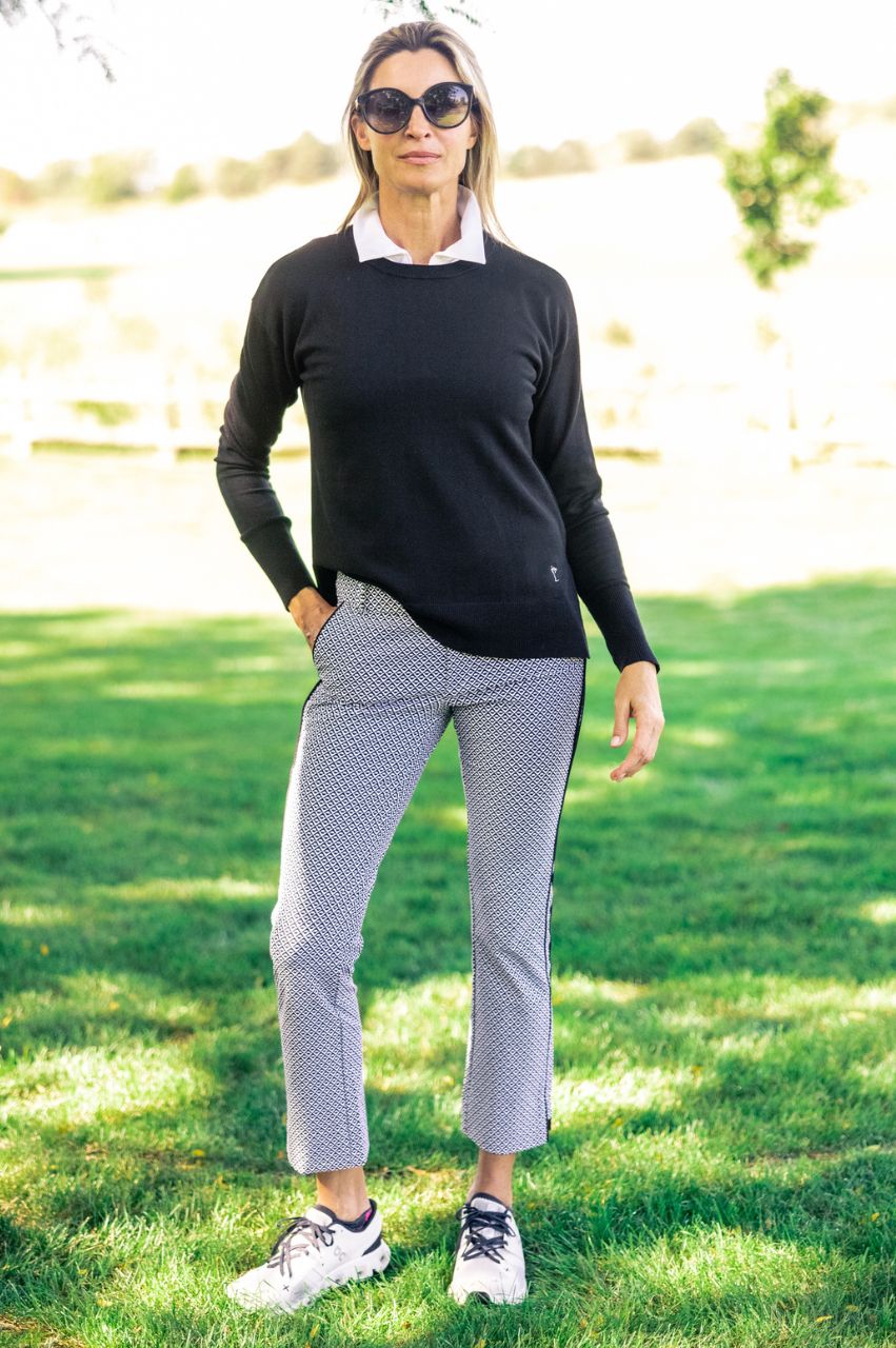Diamonds In The Rough Stretch Ankle Pant - GolftiniPant