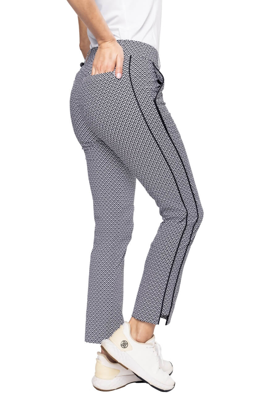 Diamonds In The Rough Stretch Ankle Pant - GolftiniPant