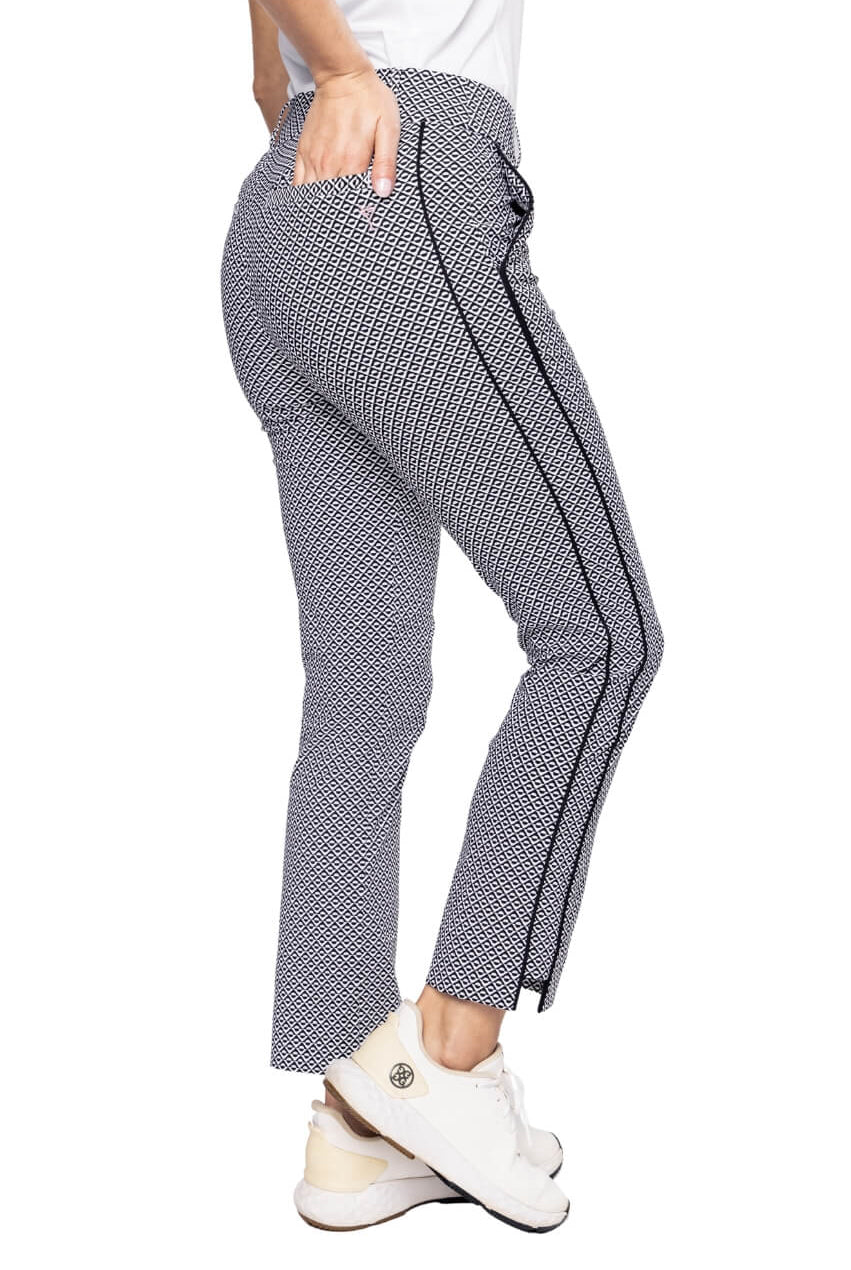 Diamonds In The Rough Stretch Ankle Pant - GolftiniPant