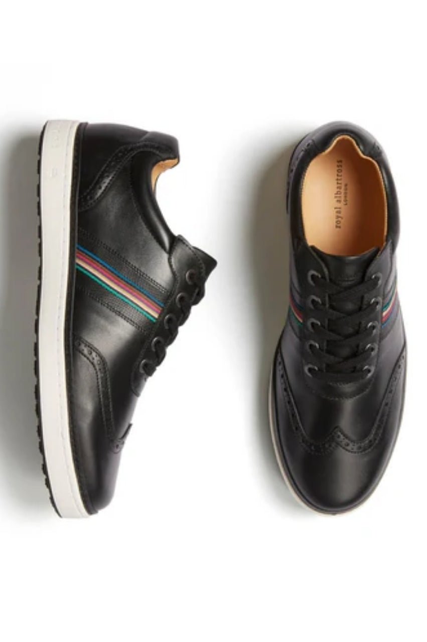 Men's Black Kingsman Shoe - GolftiniGolf Shoes
