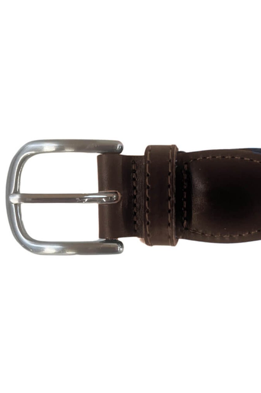 Men's Khaki/Navy Martini Belt - GolftiniAccessories
