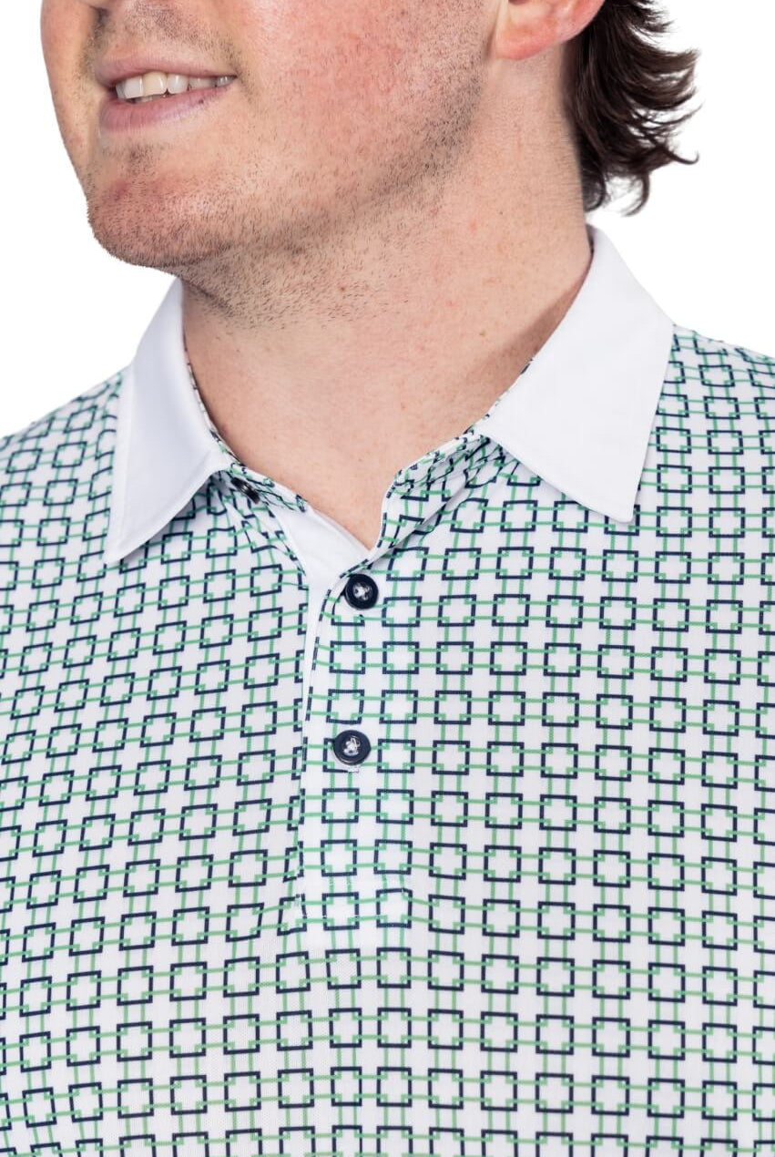 Men's Life of the Party Pique Polo - GolftiniMen's Tops