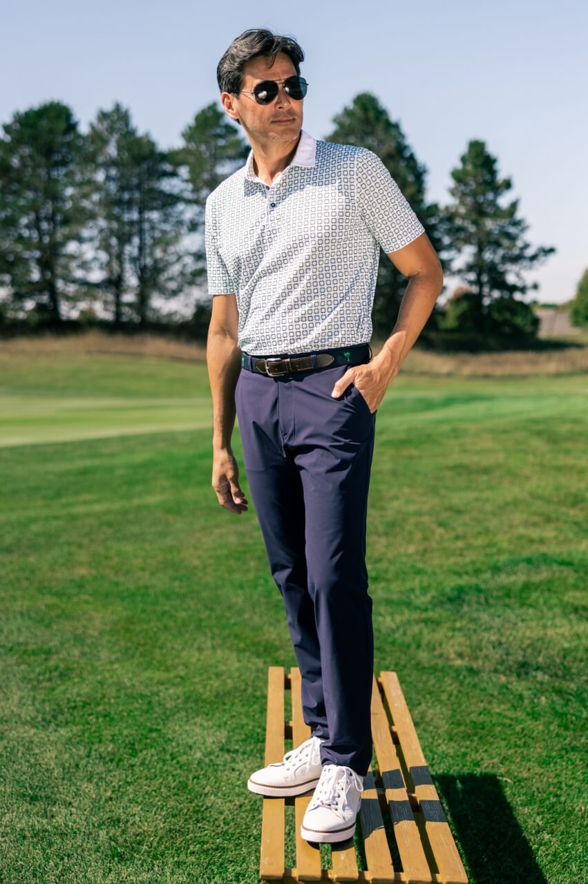 Men's Life of the Party Pique Polo - GolftiniMen's Tops