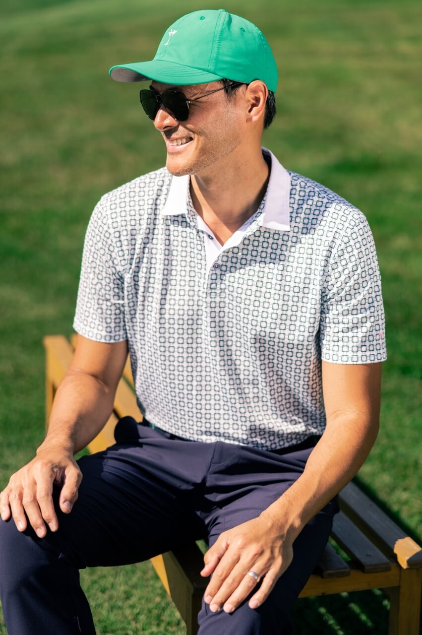 Men's Life of the Party Pique Polo - GolftiniMen's Tops