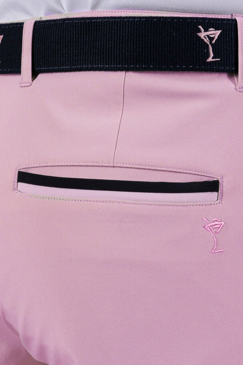 Men's Light Pink Performance Short - GolftiniShorts