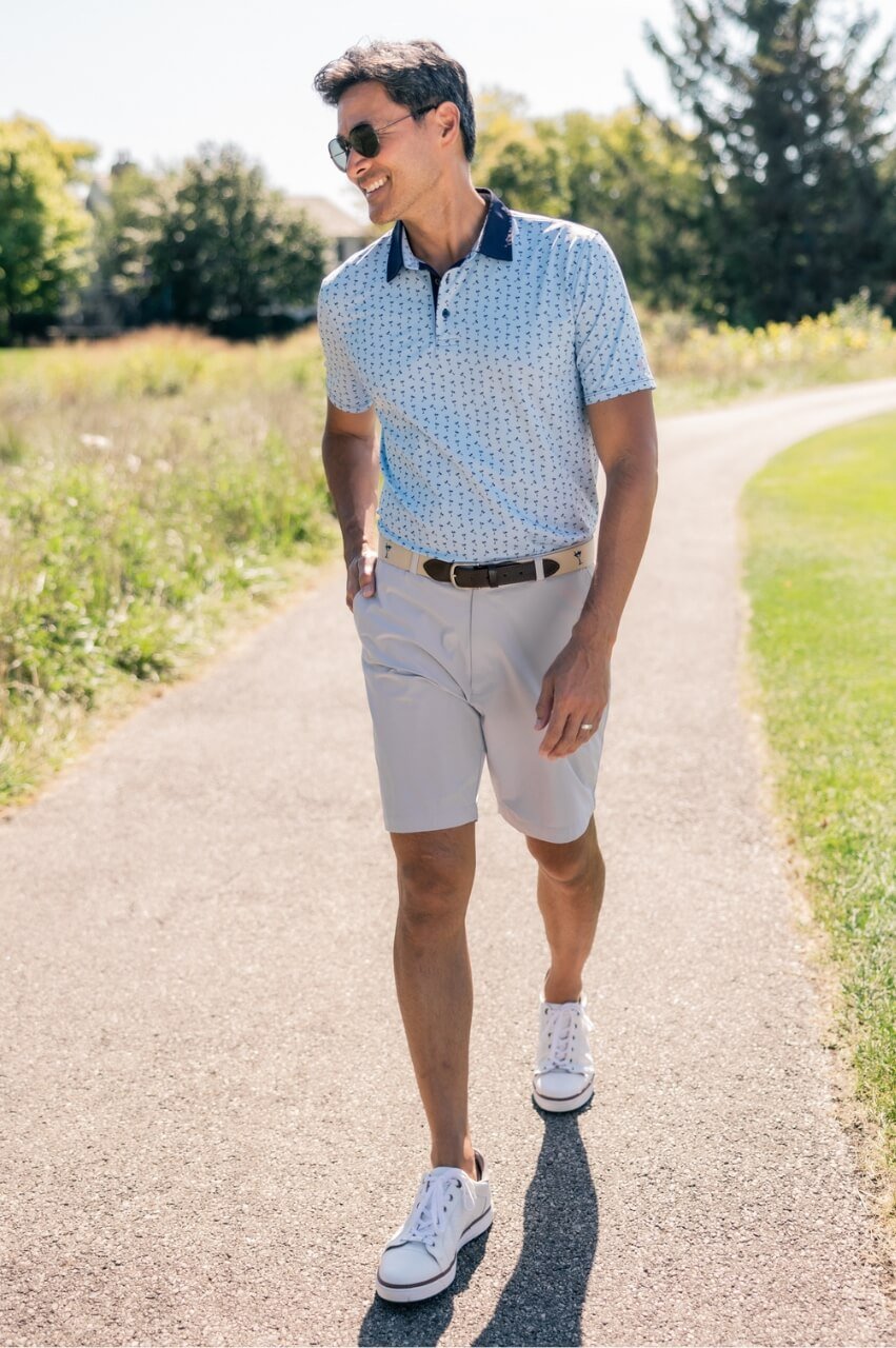 Men's Martini Pique Polo - GolftiniMen's Tops