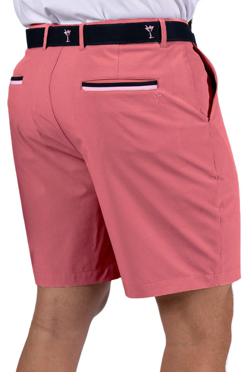 Men's Nantucket Pink Performance Short - GolftiniShorts