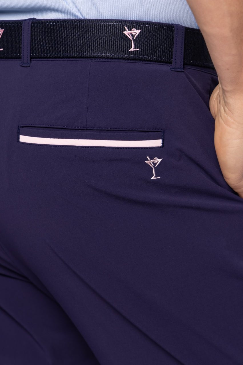 Men's Navy Be An Athlete Pant - GolftiniMen's Pants