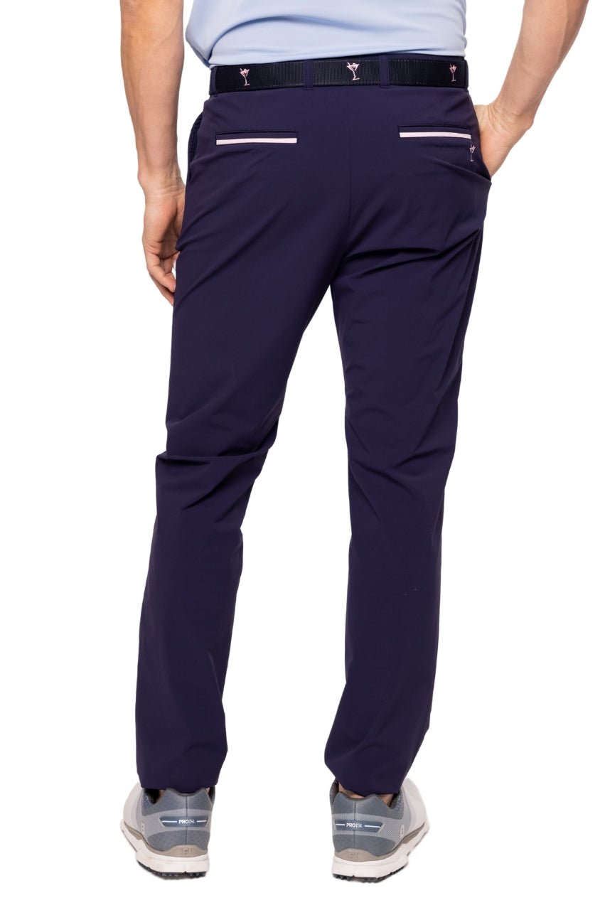 Men's Navy Be An Athlete Pant - GolftiniMen's Pants