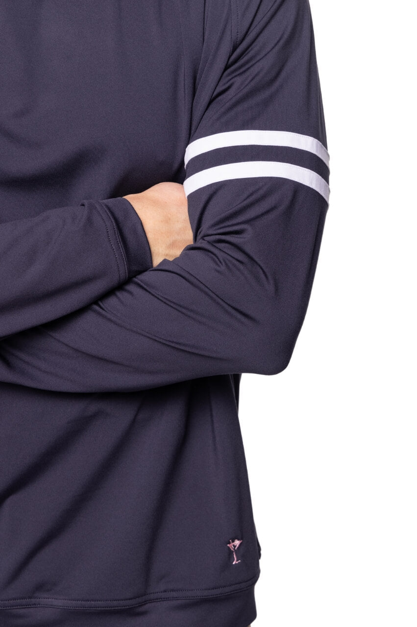 Men's Navy Lakeshore Hoodie - GolftiniMen's Tops