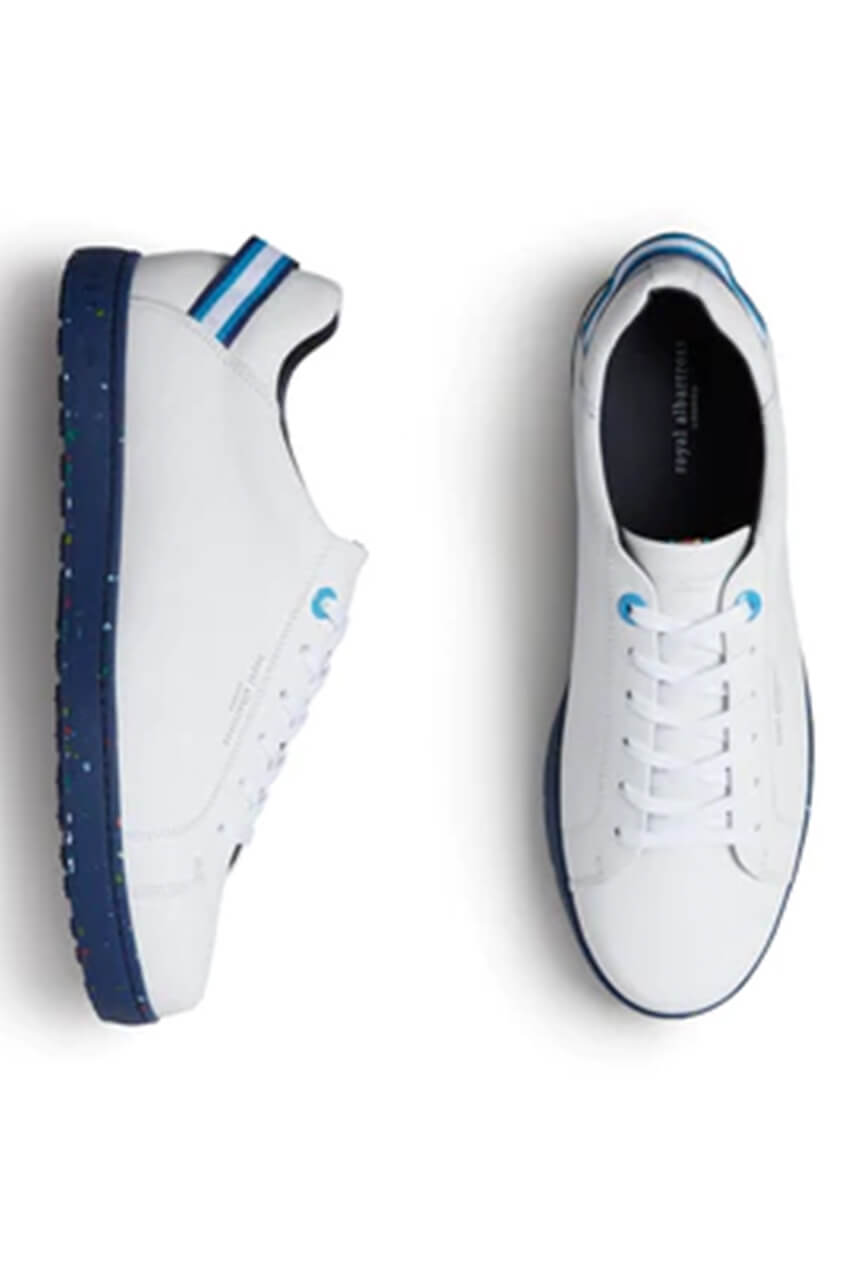 Men's Royal Albartross Golf Shoes | Finsbury White/Blue - GolftiniGolf Shoes