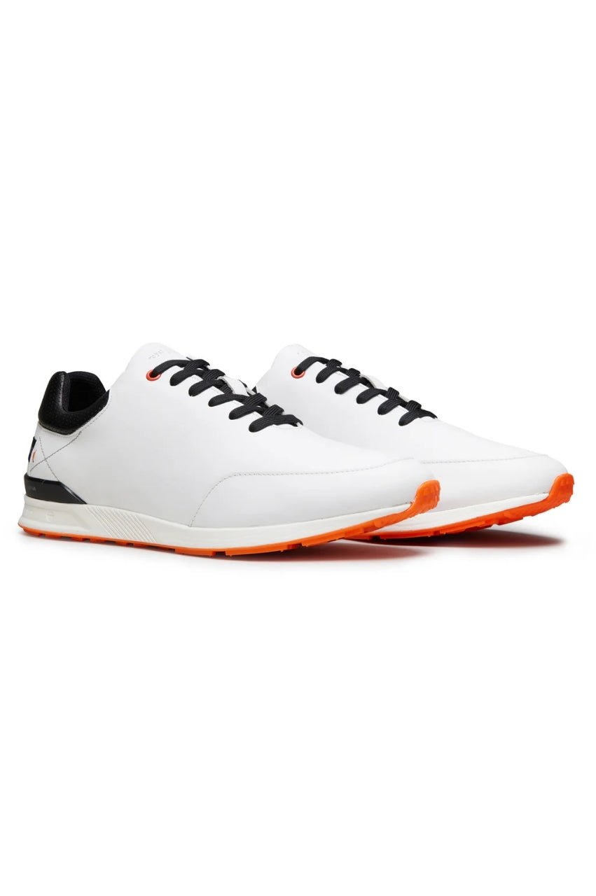 Men's White Hoxton Shoe - GolftiniGolf Shoes