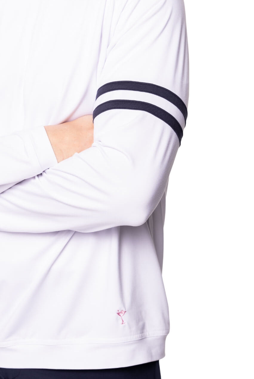 Men's White Lakeshore Hoodie - GolftiniMen's Tops