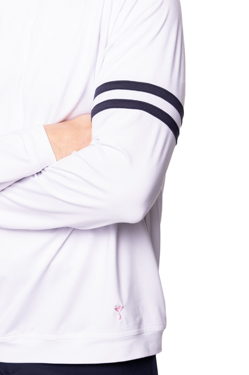 Men's White Lakeshore Hoodie - GolftiniMen's Tops