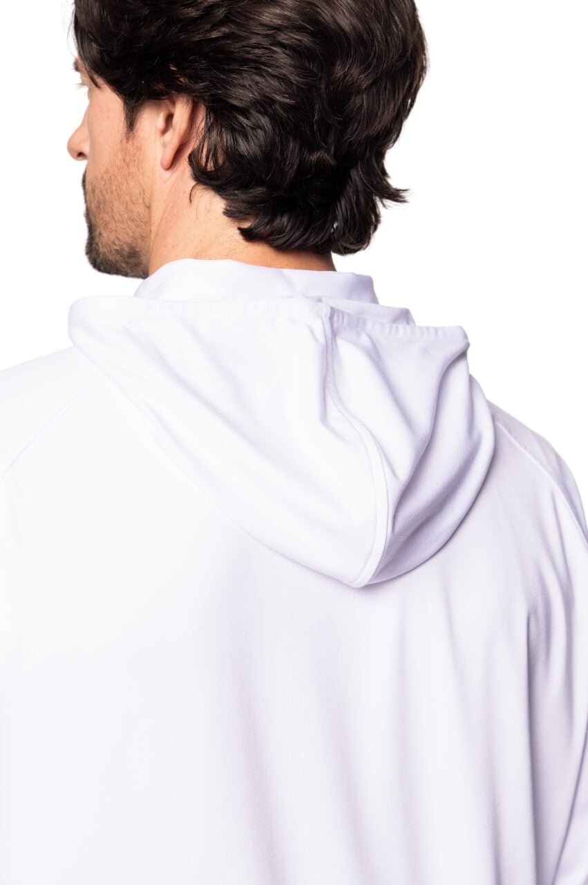 Men's White Lakeshore Hoodie - GolftiniMen's Tops