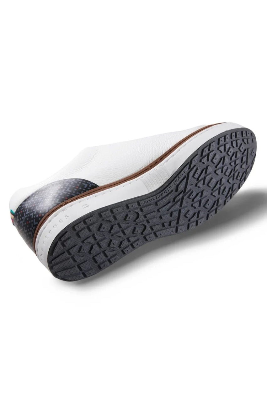 Men's White/Black Pontiac V2 Shoe - GolftiniGolf Shoes