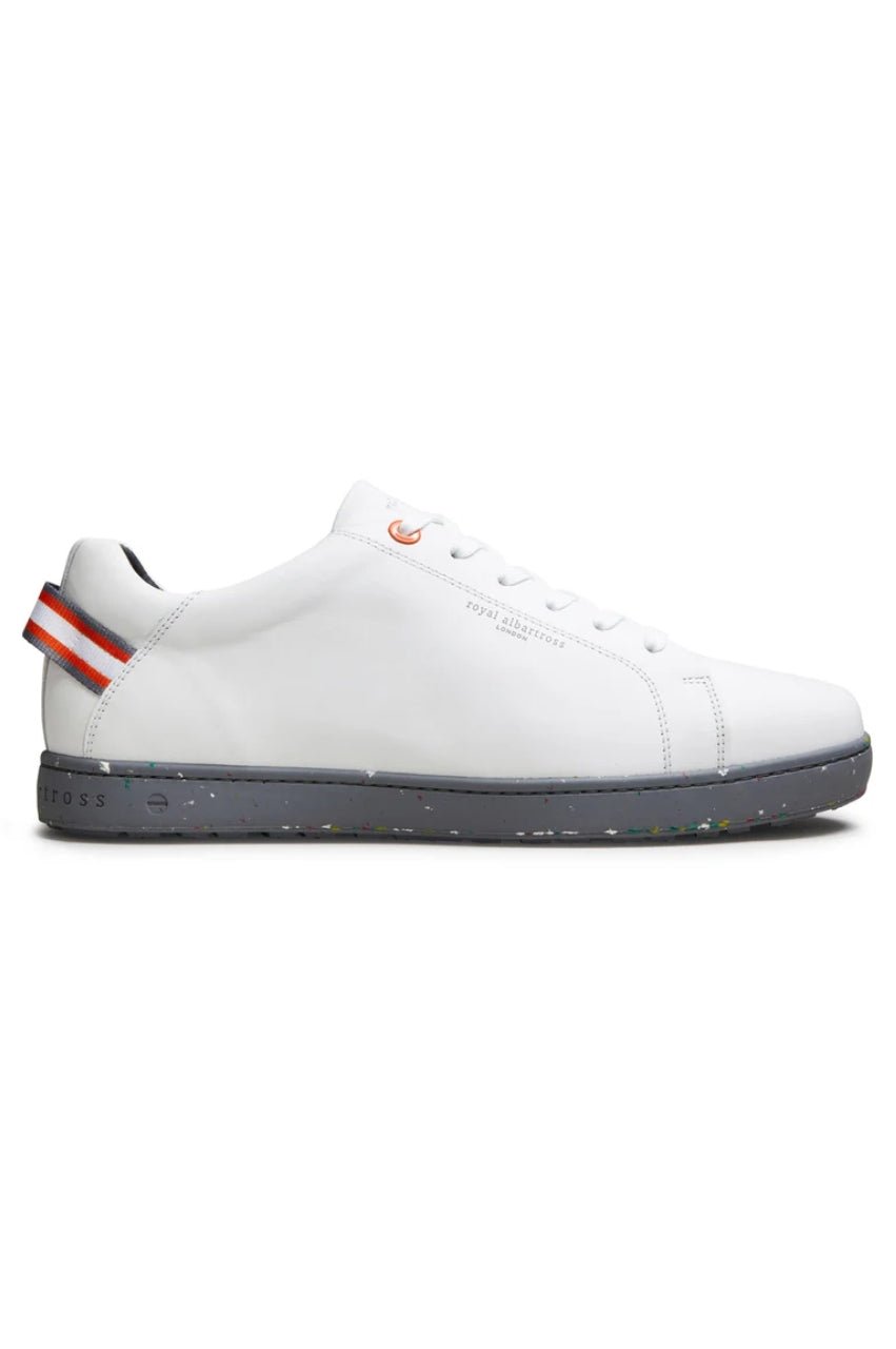 Men's White/Grey Finsbury Shoe - GolftiniGolf Shoes