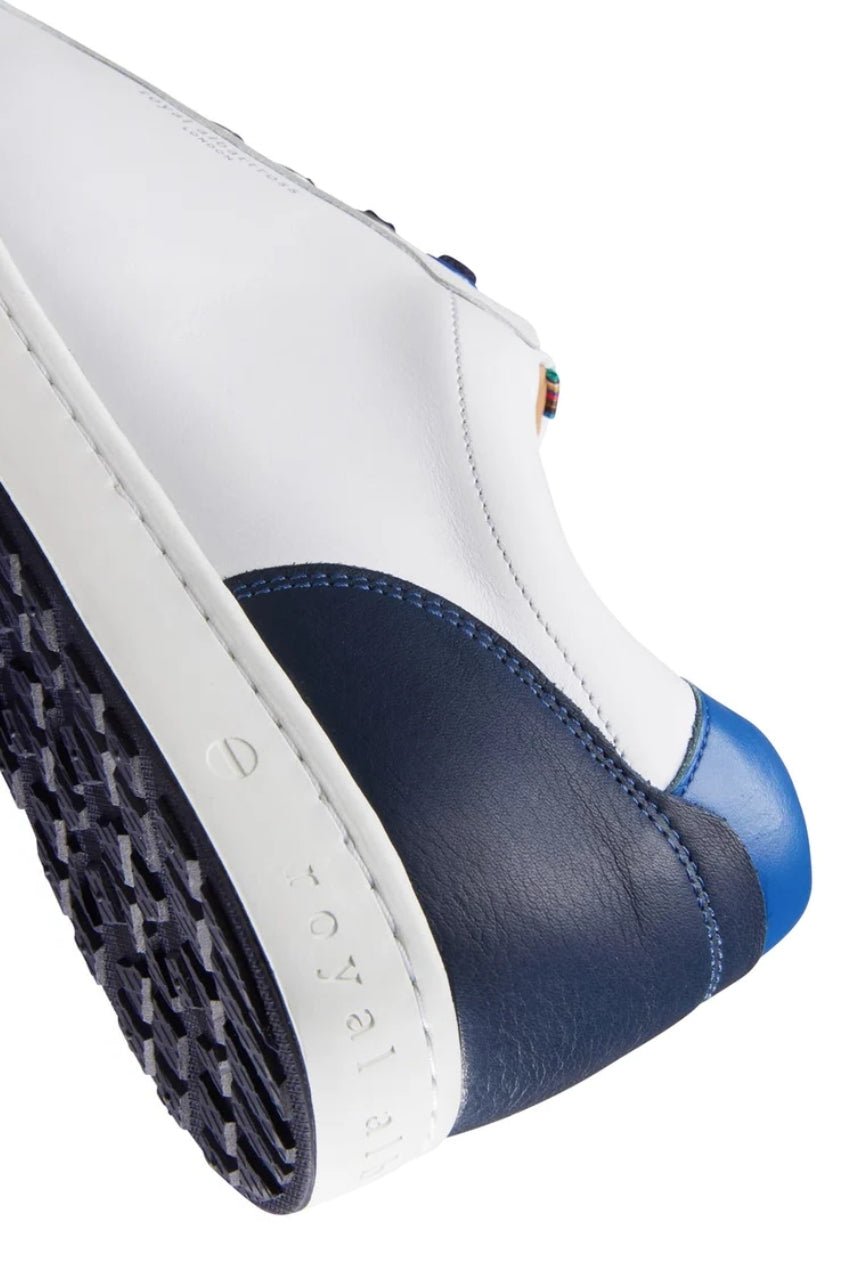 Men's White/Navy Northcote Shoe - GolftiniGolf Shoes