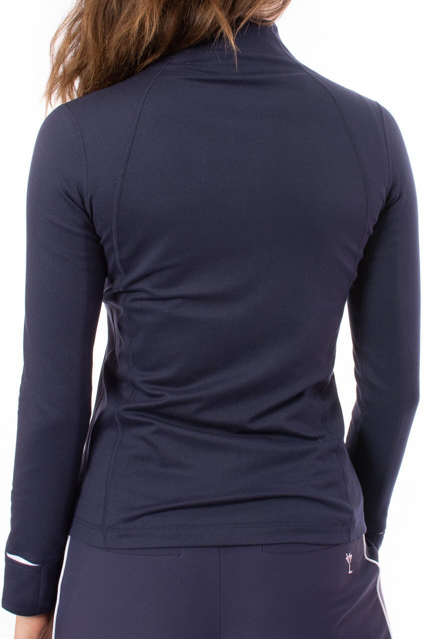 Navy Buttery Soft GT Tech Jacket - GolftiniTech Jackets