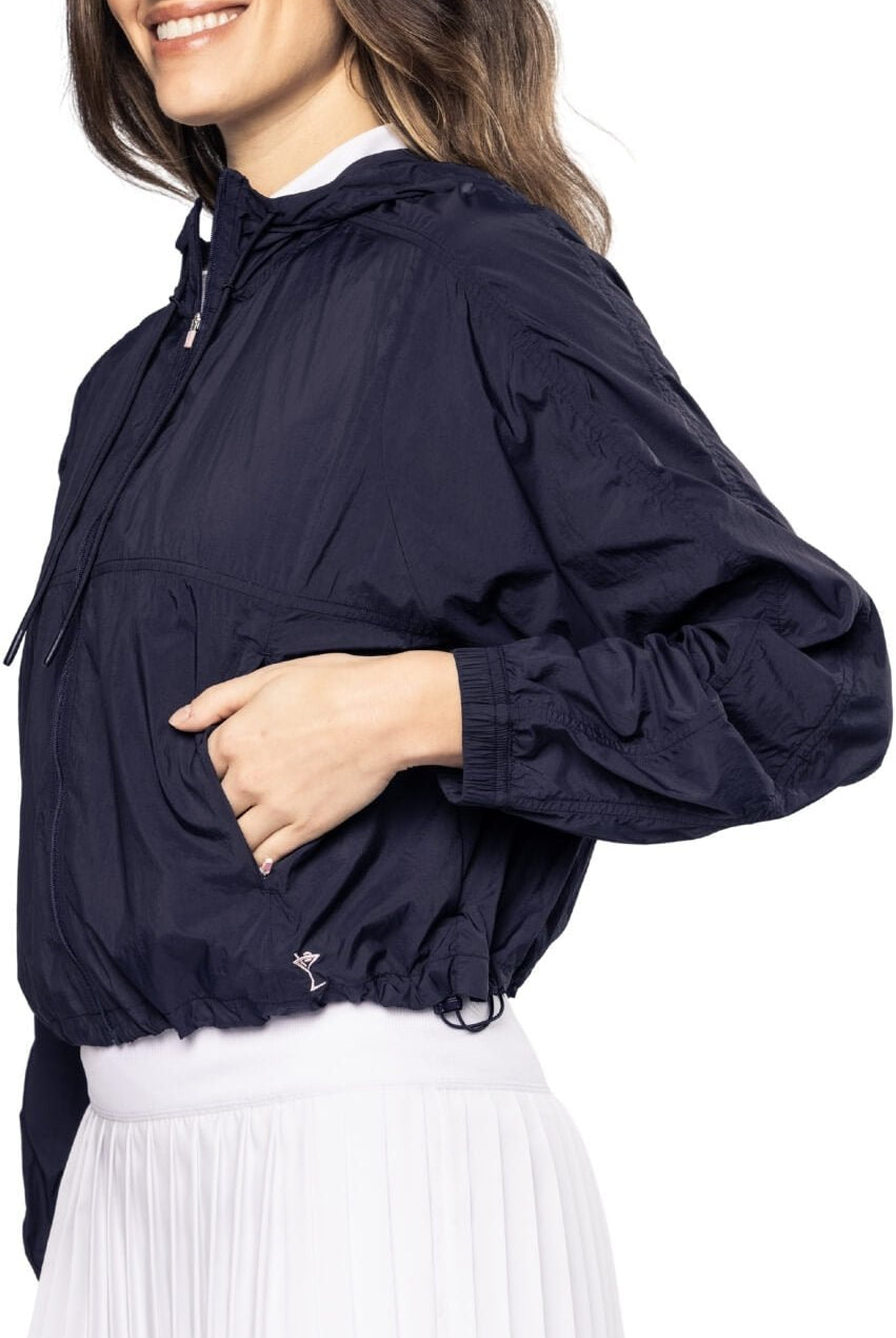 Navy Featherweight Jacket - GolftiniTops
