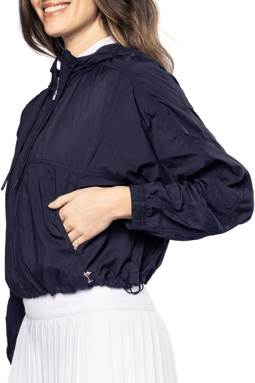 Navy Featherweight Jacket - GolftiniTops