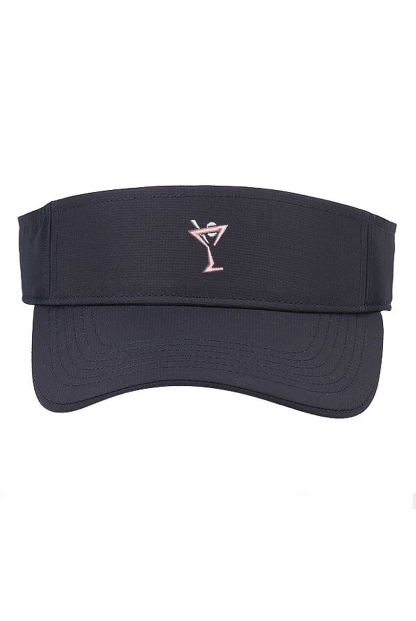 Navy Small Fit Performance Visor - GolftiniHats & Visors