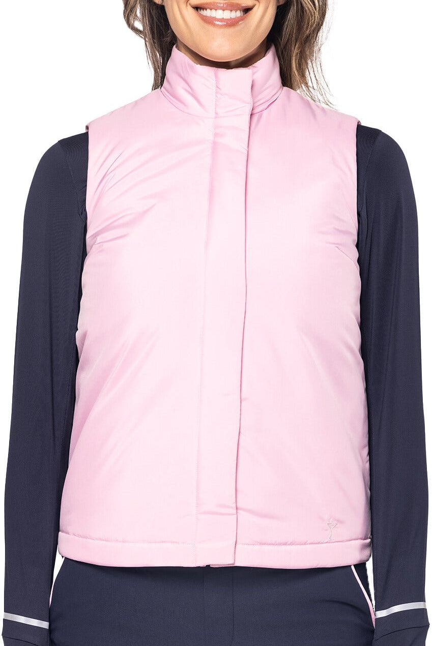 Rose Pink Vintage Vest - Golftinivests