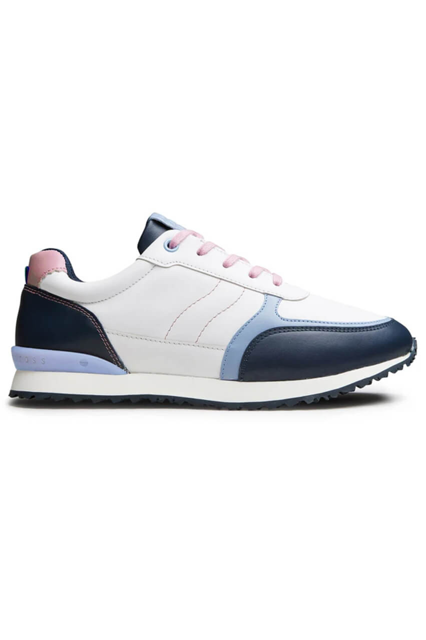 White/Navy Sloane Storm Shoe - GolftiniGolf Shoes