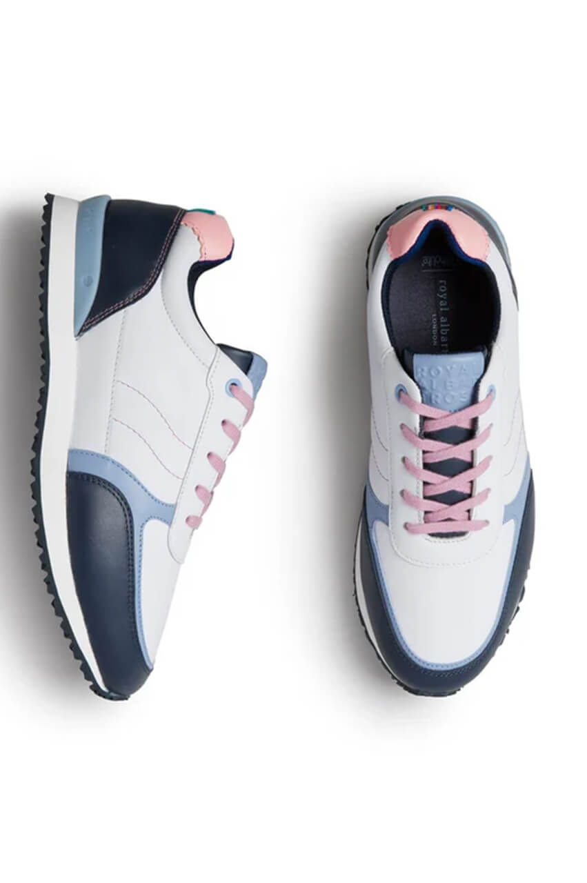 White/Navy Sloane Storm Shoe - GolftiniGolf Shoes