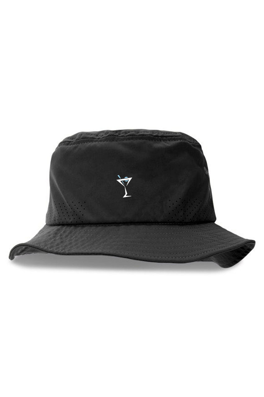 Men's Black Cooling Bucket Hat