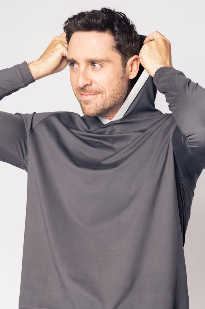 Men's Charcoal Lakeshore Hoodie