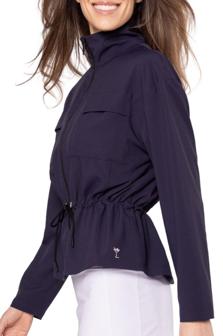 Navy Traveler Jacket - Golftini