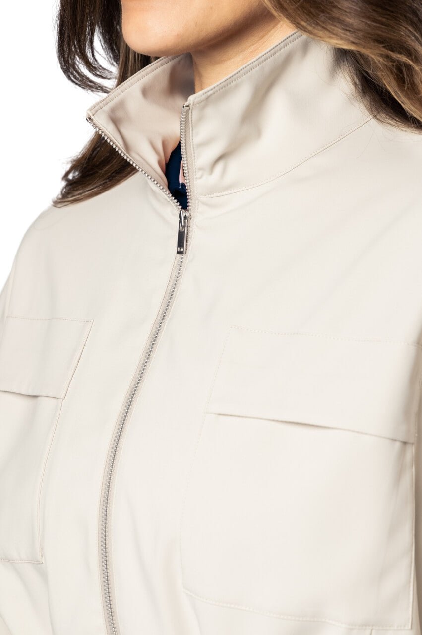 Khaki Traveler Jacket - GolftiniTops