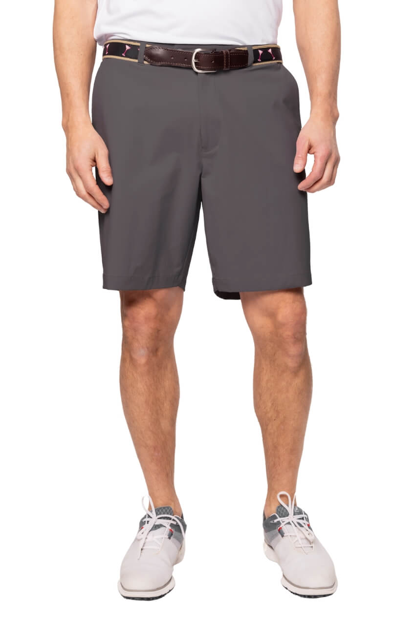 Men's Charcoal Be An Athlete Short - GolftiniMen's Shorts