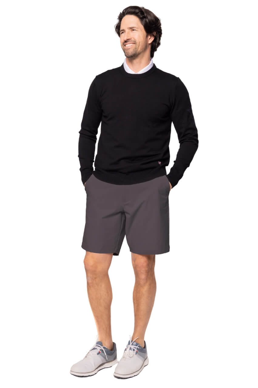 Men's Charcoal Be An Athlete Short - GolftiniMen's Shorts