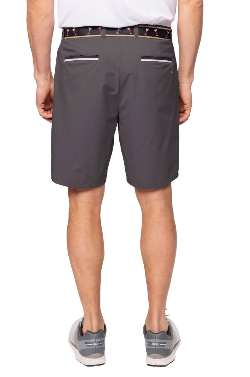 Men's Charcoal Be An Athlete Short - GolftiniMen's Shorts