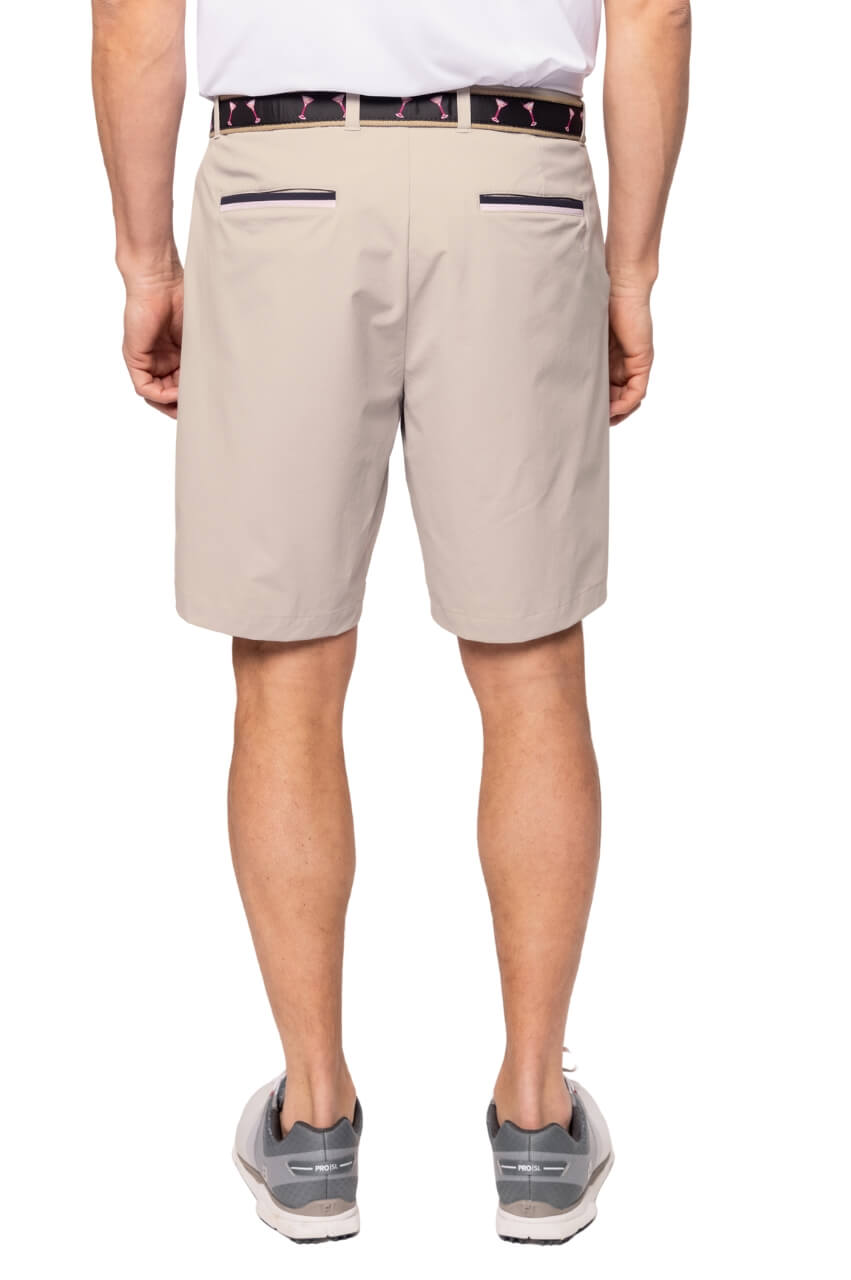 Men's Khaki Be An Athlete Short - GolftiniMen's Shorts