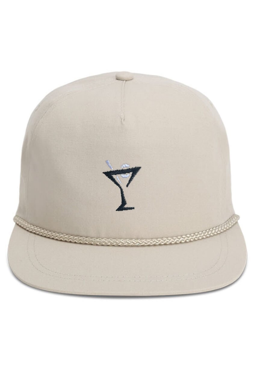 Men's Khaki Original Rope Hat - GolftiniMen's Headwear