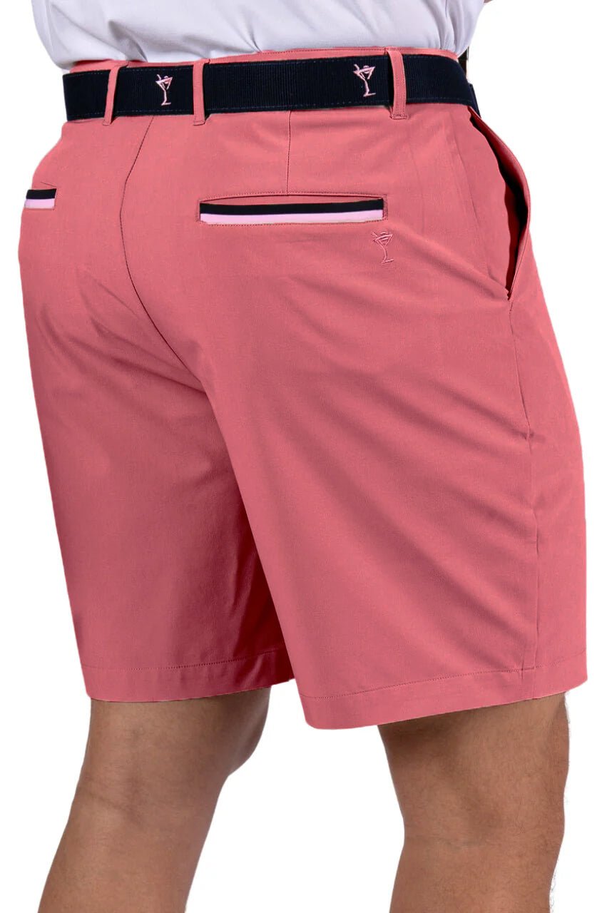 Men's Light Pink Performance Golf Shorts – Golftini