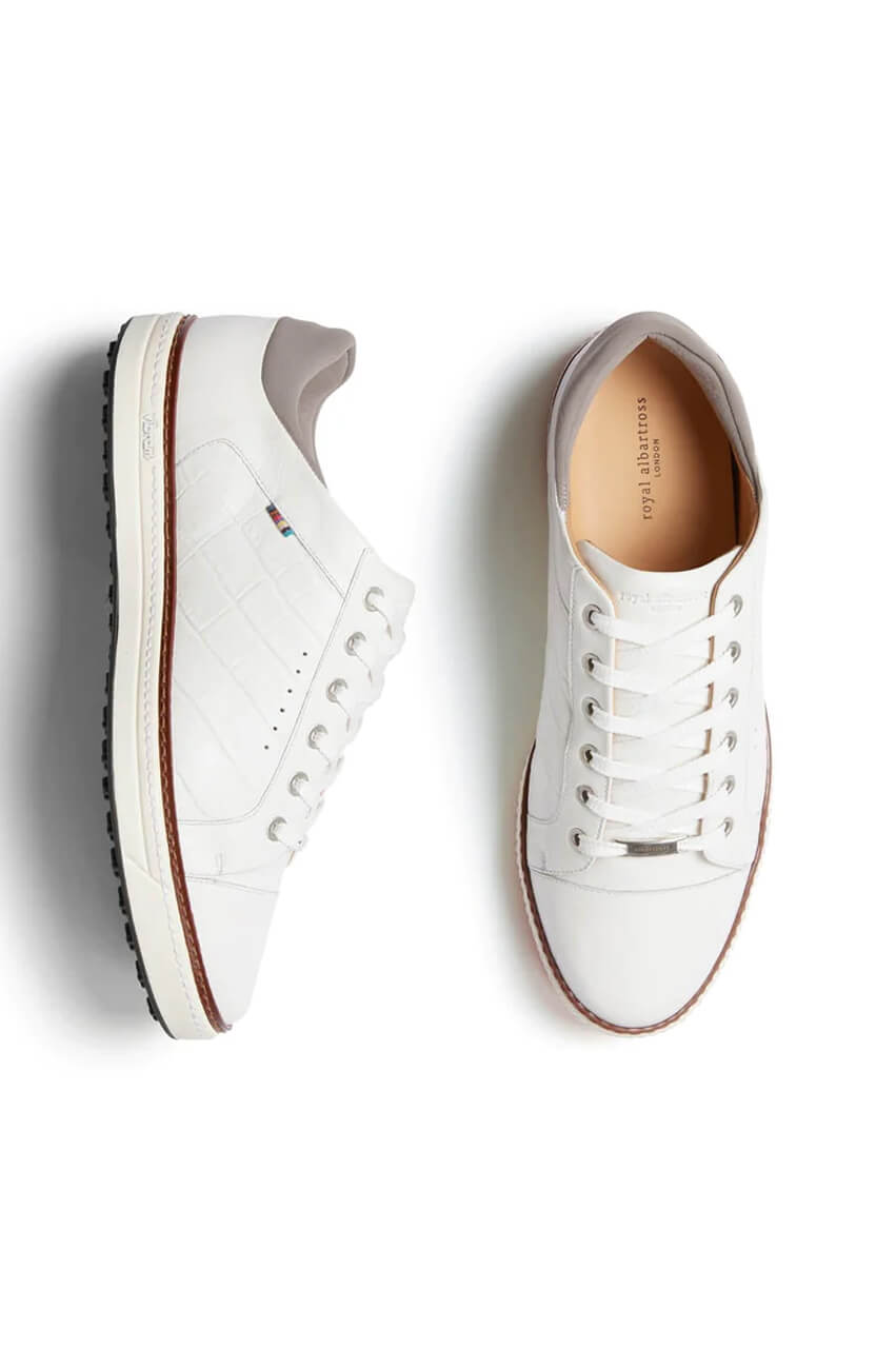 Men's Royal Albartross Golf Shoes | Bond White - GolftiniGolf Shoes