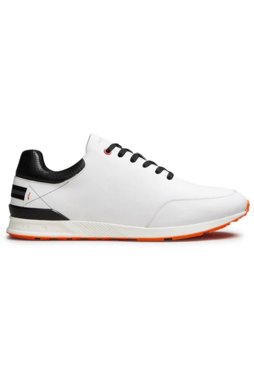 Men's White Hoxton Shoe - GolftiniGolf Shoes