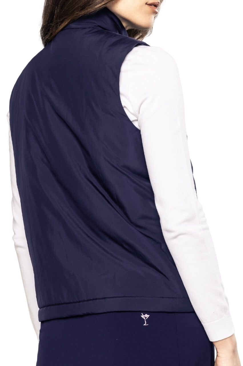 Navy Vintage Vest - Golftinivests