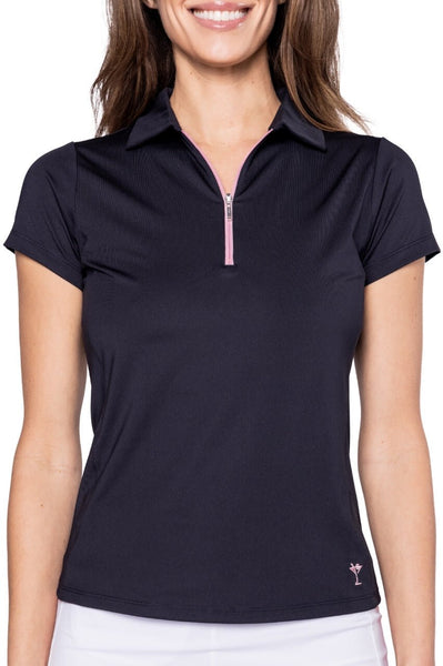 navyrose-pink-short-sleeve-zip