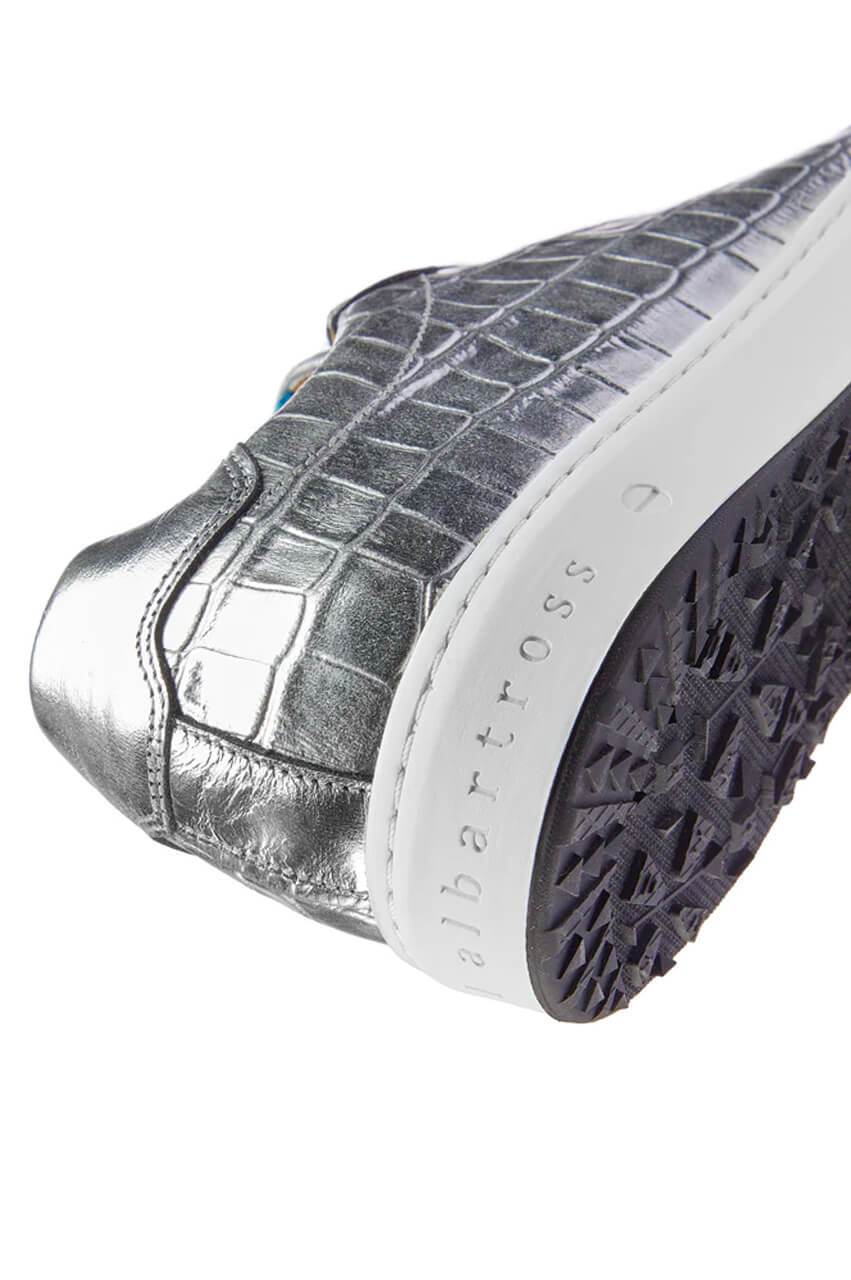 Silver Buckingham Shoe - GolftiniGolf Shoes